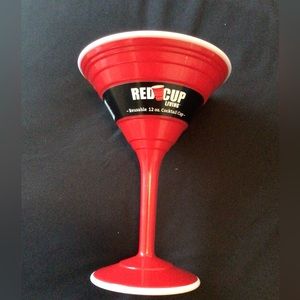 Reusable cocktail cup – red cup living